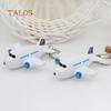 Portachiavi LED Suono Aereo Carino Portachiavi Auto Decorazione da Appendere per Borsa Ciondolo Sospeso Regalo
