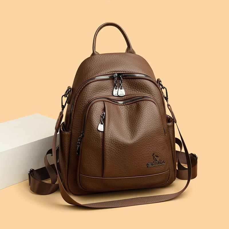 Modisch, Lässig, Elegant, Gemustert, Schulrucksack im Schulstil, Reiserucksack, Mehrzweck-Einzelschultertasche