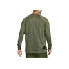 Nike Dri-Fit Adv Axis Einfarbig Rundhals Schnelltrocknend Lässig Langarm T-Shirt Herren Tops Mittel-Olive FB8533-222