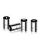 ahsgp6 4Pcs Car Wheel Tire Valve Caps Air Stem For Tesla Model S Model X Model Y Model 3 Roadster SpaceX Tyre Plug Auto Tools Accessory