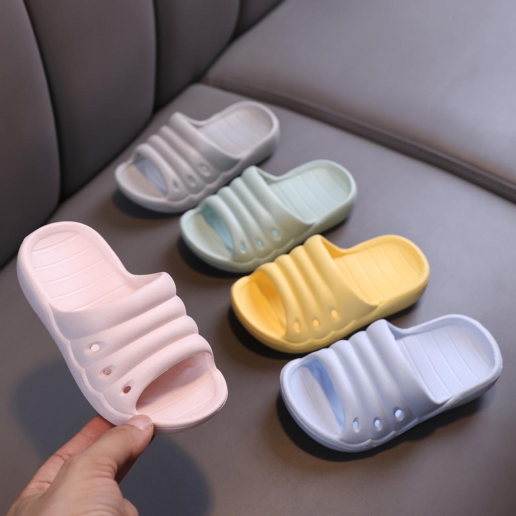 Children's Slippers: Summer Slippers For Girls With Non-Slip Soft Soles; Boys' Indoor Sandals