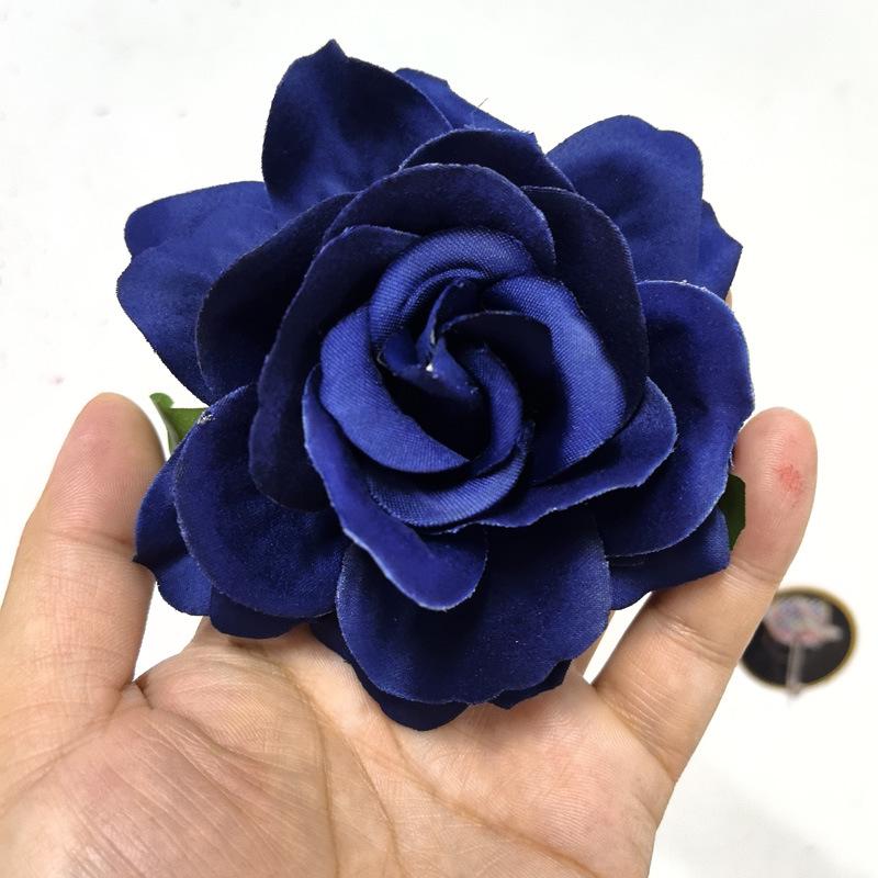 Bohemian Rose Lace Hair Clip and Brooch - Artificial Flower Accessory