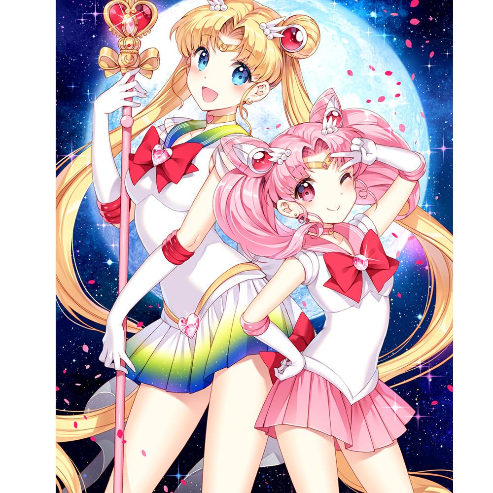 5D DIY Diamond Painting Landscape Full Round Drill Diamond Embroidery Cross Stitch Decoration Home