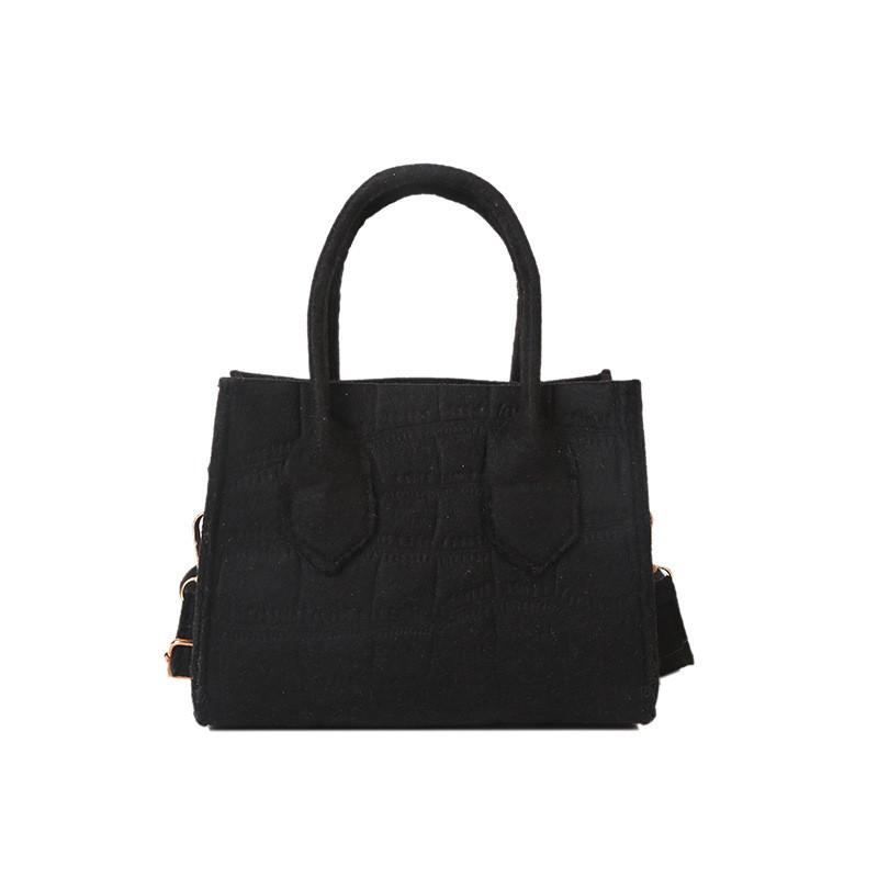 Small Shoulder Bag With Sewn Details For Casual Daily Use