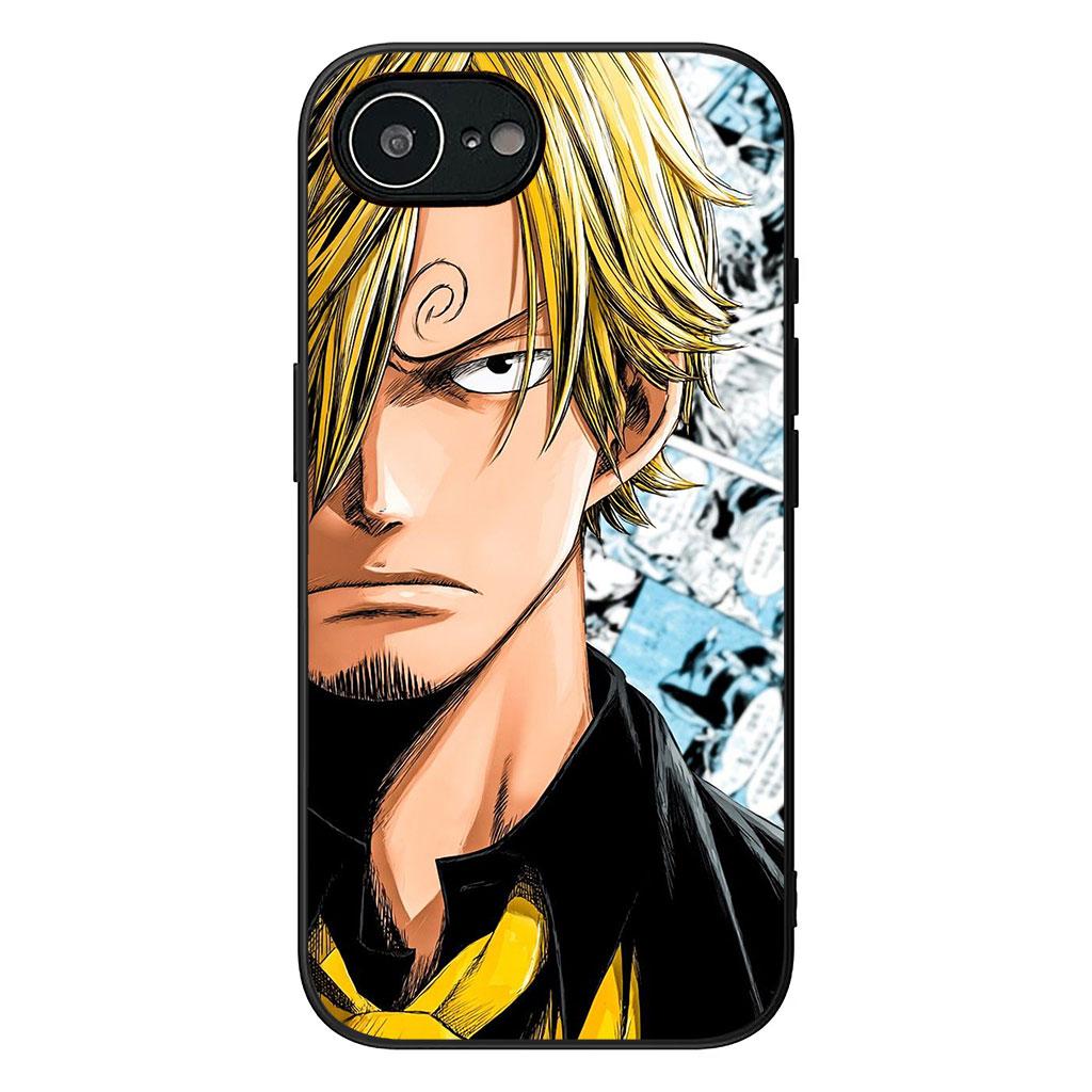Wallpaper Sanji One Piece Luffy Case for Motorola Moto G54 G05 G24 G45 G55 G75 G85 G15 G57 G86 Power Edge 50 30 Fusion Neo Pro
