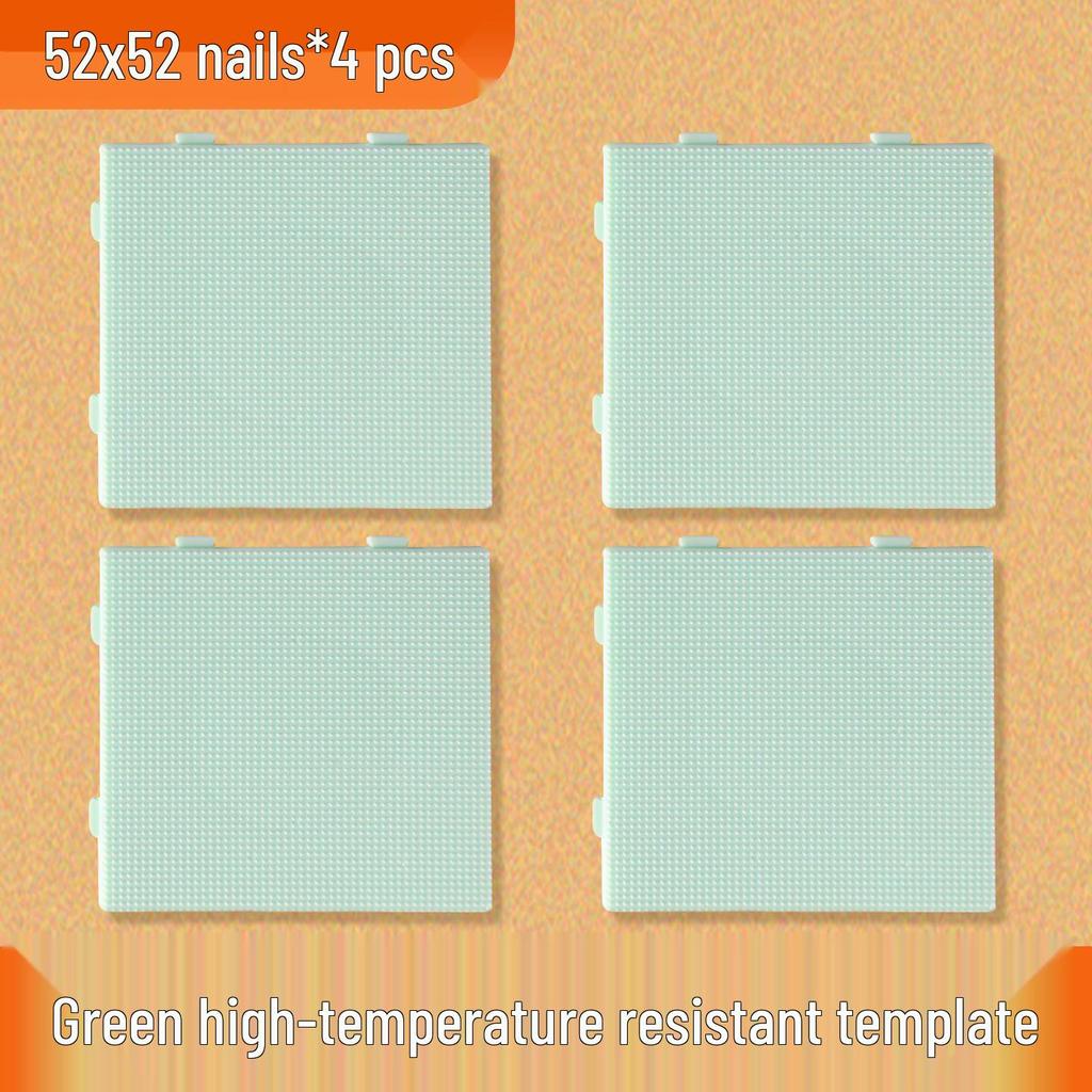 2.6mm Perler Bead Board, High-Temperature Resistant, 52x52 Peg Anti-Scald DIY Craft Tool