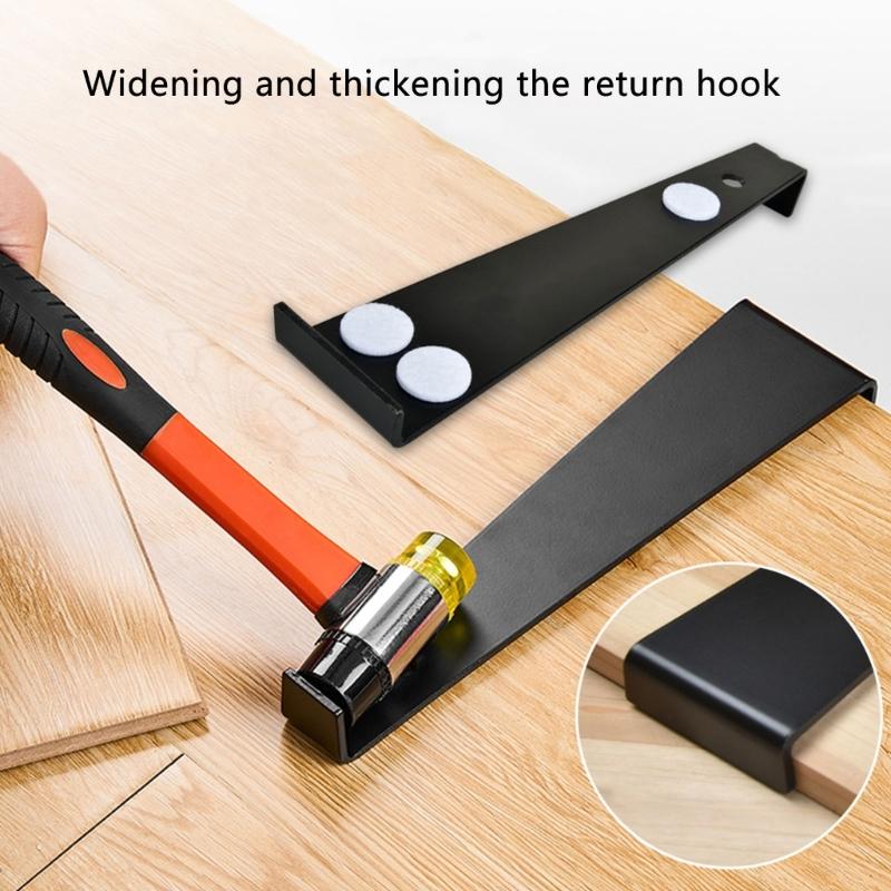 Laminate Wood Flooring Installation Kit with Spacers Hardwood Floor Fitting Tool Set Tapping Block Pull Bar and Mallets