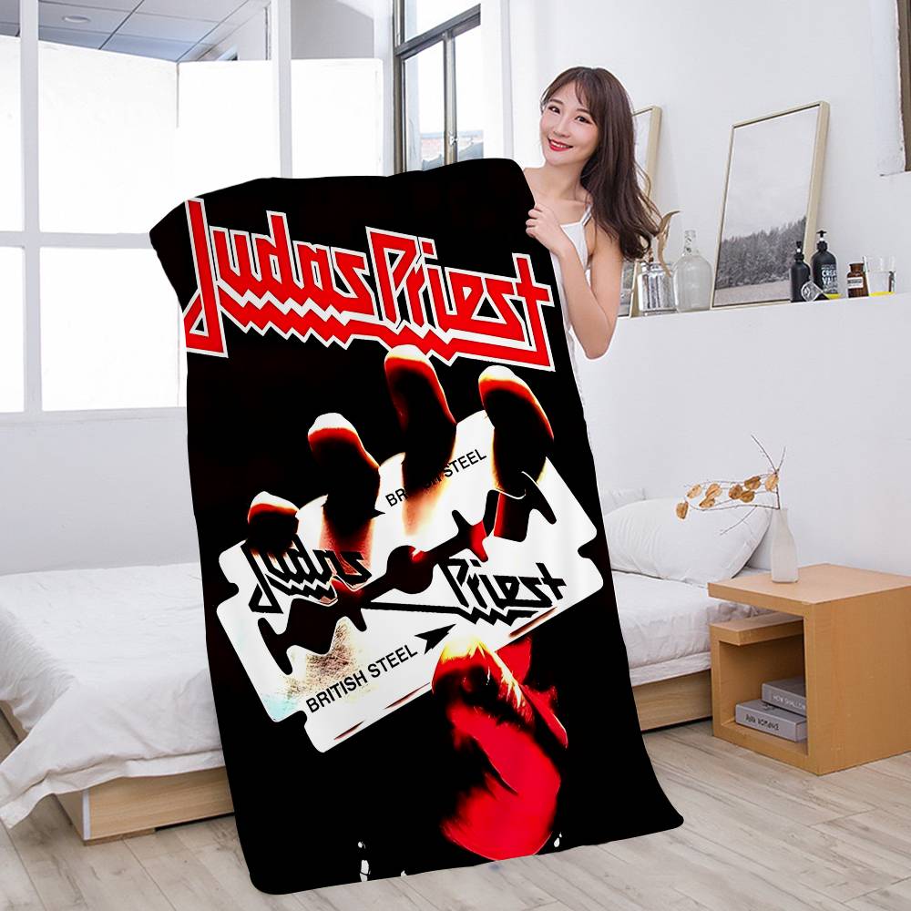 J-Judas Priest Heavy Metal Band Beach Towel Colorful Bath Towels for Girl Microfiber Quick Dry Custom Sand Free