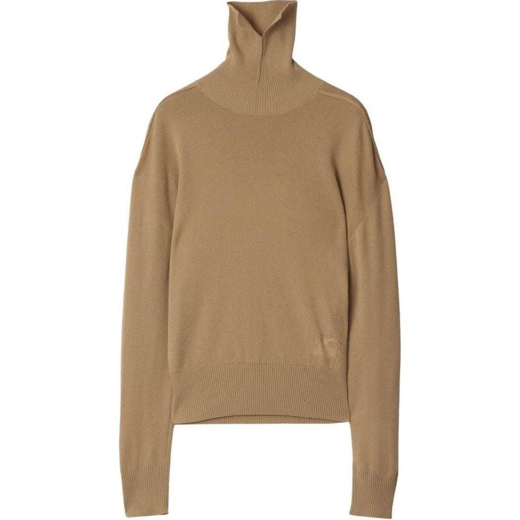 Burberry Wollpullover mit hohem Kragen 80951151
