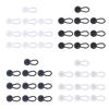 10Pcs Adjustable Elastic Waist Button Extenders No Sew Cuff Extension Button for Pants Trousers Shirt Skirts Clothing