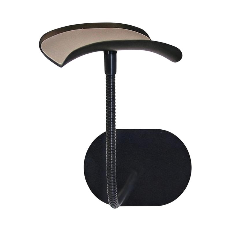 

Adjustable Lightweight Aluminum Alloy Headphone Support Mount On Wall Save Desk Space Display Shelf Organiser
