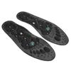 2pcs Unisex Insoles Sports Breathable Comfort Shock Absorbing Foot Sole Foot Pad Black M 40‑43