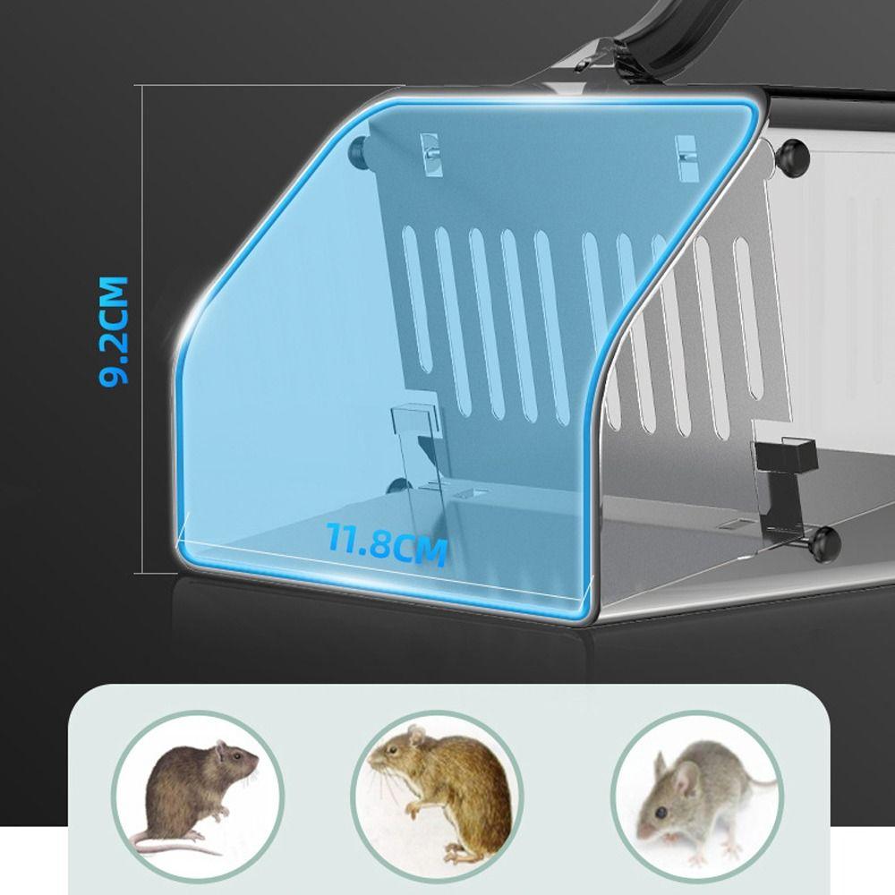 Smart Mechanism Fully Automatic Mousetrap Plastic Self-locking Mousetrap Indoor Use