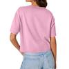 Women's Cropped Tops Oversized Sports T-shirts Short-sleeved T-shirts Casual Trendy Fashion Clothing