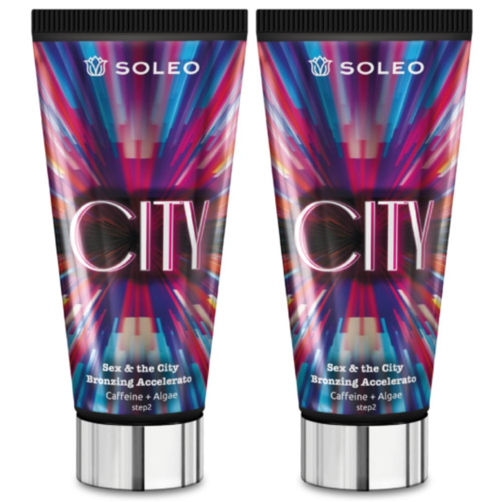Soleo City Bronzer Z Przyspieszaczem Tuba 150ml x 2 sztuki