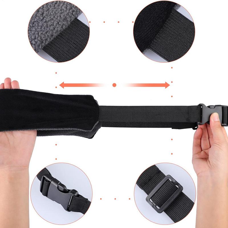 Travel Pillows For Airplanes Travel Pillow Neck Support Cervical Pillow Adjustable Head Support Strap for Airplanes and Cars