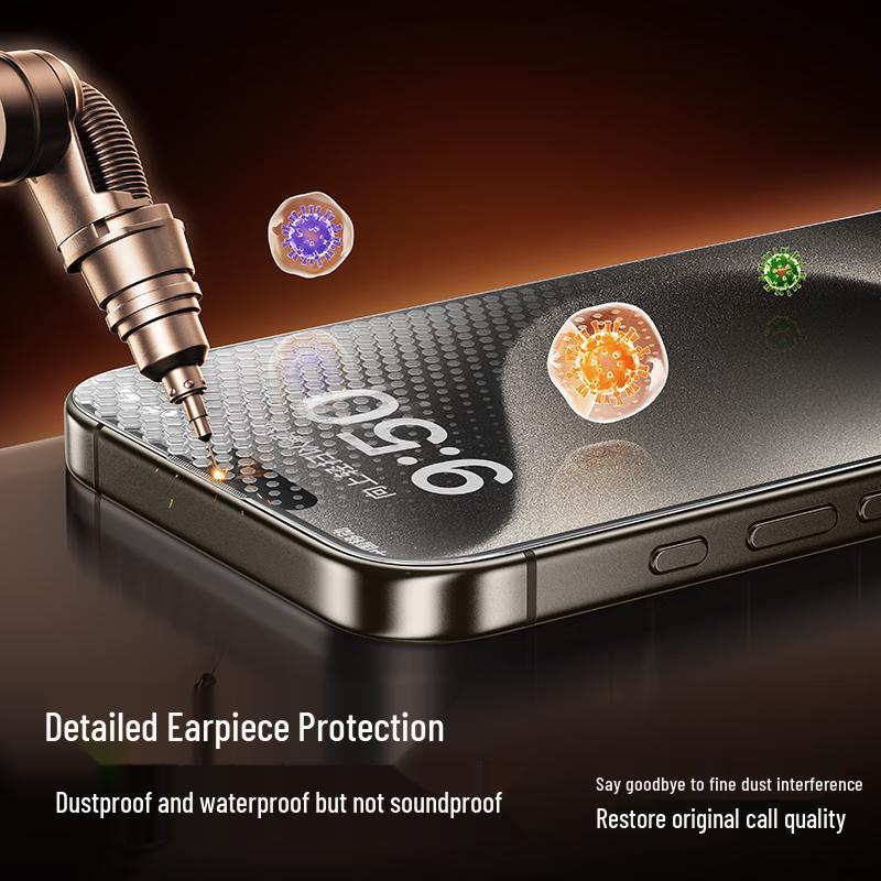 Shamo iPhone 15 Series Tempered Glass Screen Protector