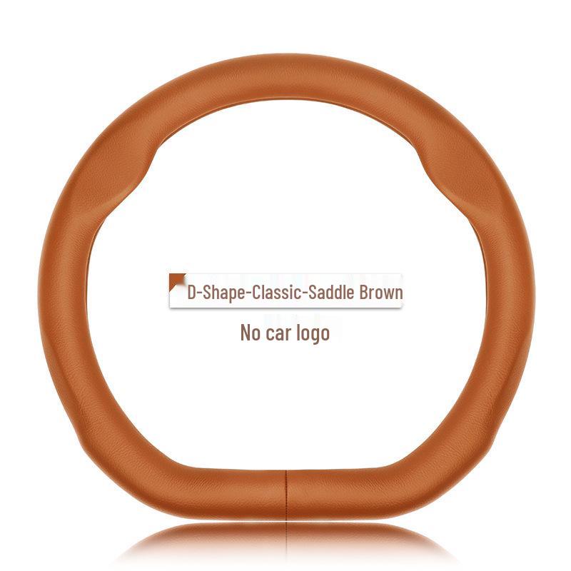 Jiangling Teshun Baodian Yuhu 3/5/7/9 Genuine Leather Non-Slip All-Season Universal Steering Wheel Cover