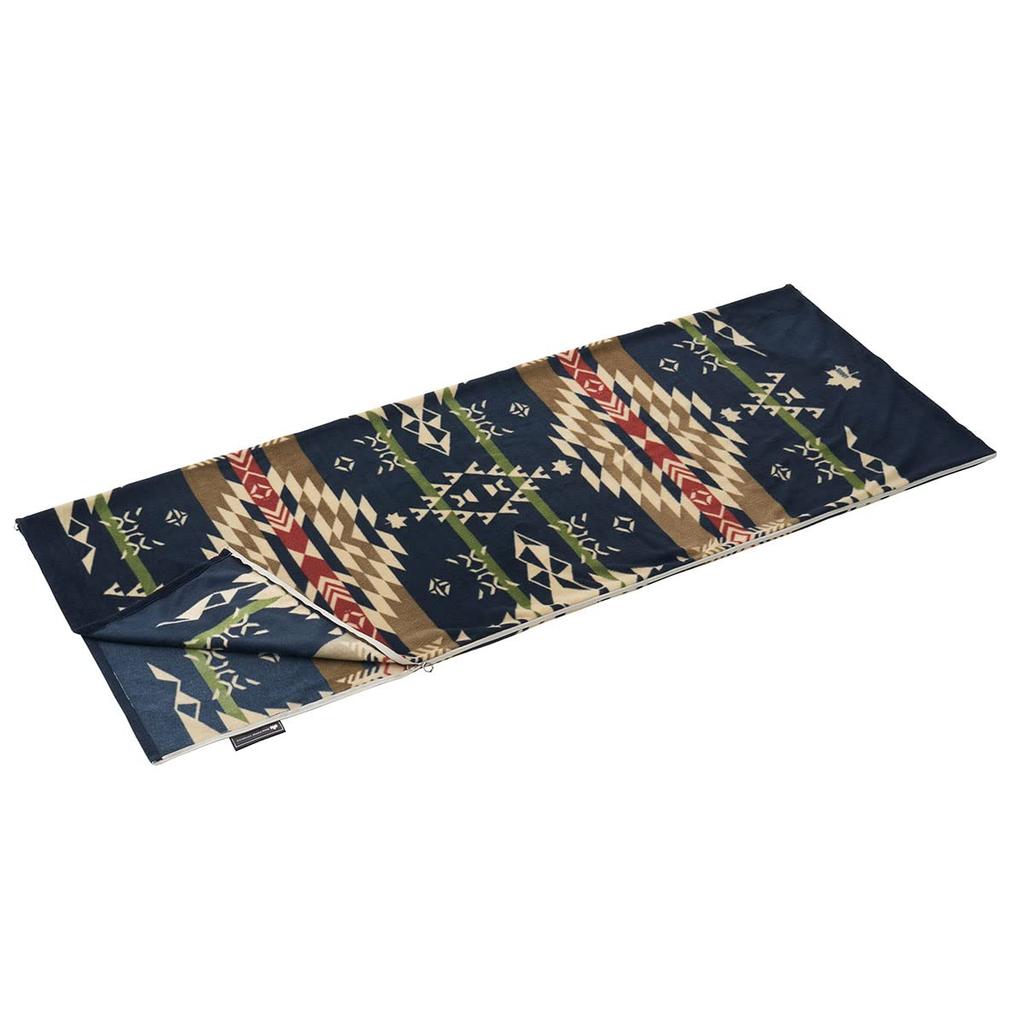 LOGOS Bulky Fleece Separate Sleeping Bag (LOGOS LAND) 72600981, Navy, Approx. 80cm Wide X 190cm Long
