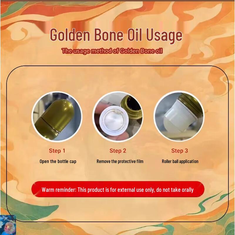 Jielangni Snake Bone Muscle & Joint Pain Relief Oil