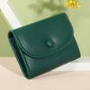 Zipper Women's Wallet Pu Leather Mini Coin Purse Unique Card Holder  Gift