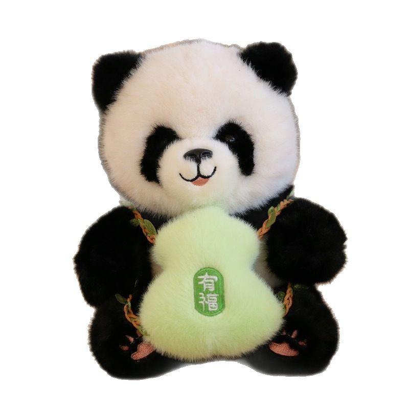 Cute Giant Simulation Panda Plush Toy Doll Silly Travel Souvenir Mascot Gift