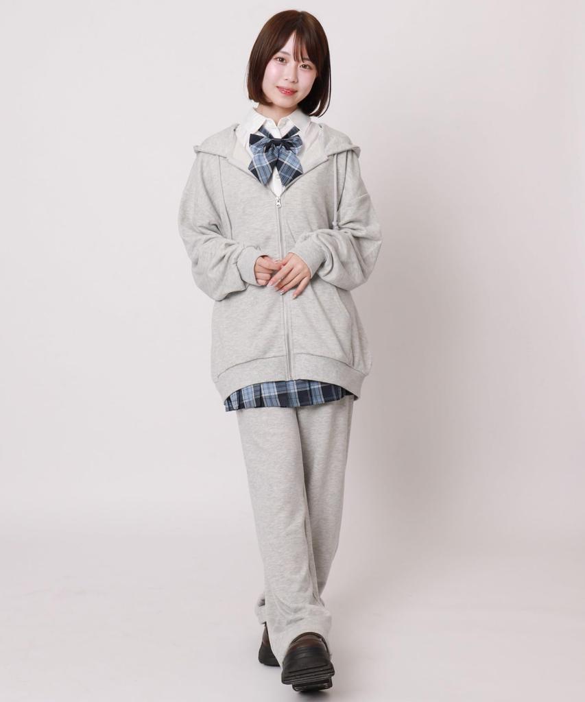 WEGO Big Zip Loose Plus Size Sweatshirt for High School and Perfect for and Fall and Winter Size Type Heather Gray Women's Hoodie, School-Friendly,