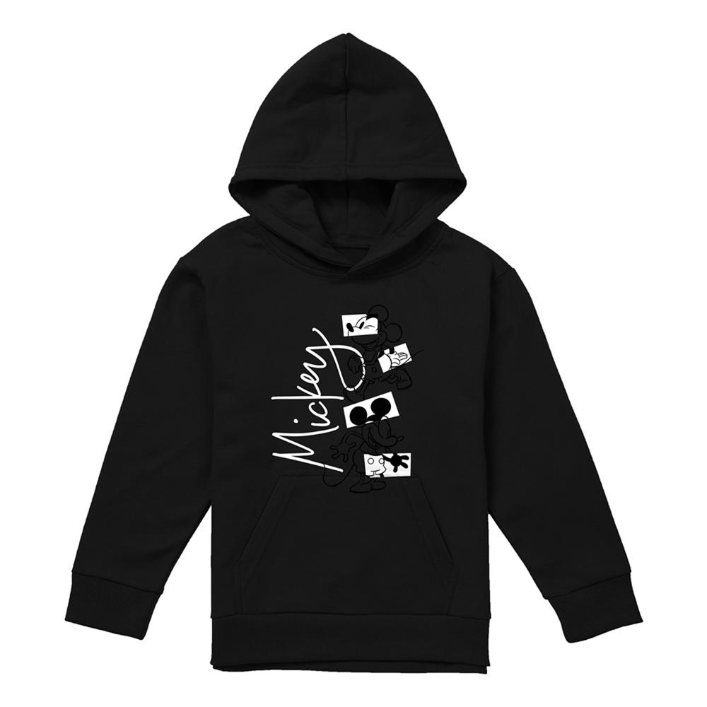 Disney Childrens/Kids Mickey Mouse Geometric Shapes Heather Hoodie