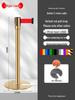 Retractable Queue Barrier Post with Belt