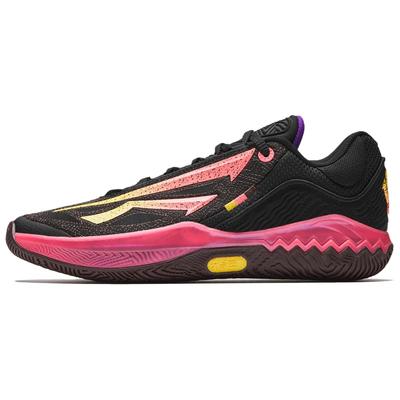 KAI SPEED 2 Dämpning Halkskydd Slitstarka Låga Basketkängor Herr Svart Rosa 912541114S-4
