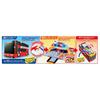 Takara Tomy Tomica Vehicle Town Big Transforming Bus Rotary Miniature Car Toy for ages 3 and up Double-Decker (with Tomica)