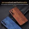 Luxury 3D Embossed Leather Case for Samsung S 20 21 FE 21 22 Ultra 20 Lite Skin Feel Soft Edge Rugged Bumper Back Cover Funda