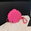 Summer Essential Colorful Solid PVC Shell Sweet Shoulder Bags for Women 2026 Hot Sale Exquisite Fresh Personality Crossbody Bags
