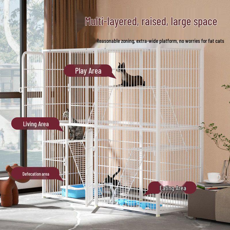 Spacious Indoor Cat Villa & Nest - Hot Sale