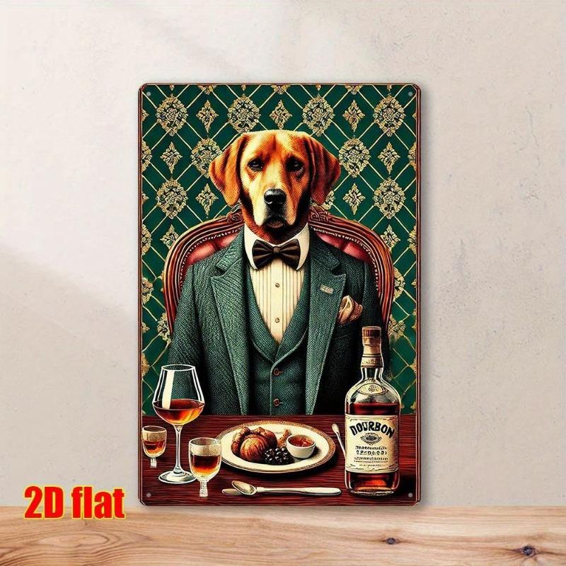 Retro Metal Paintings, Furniture, Living Room Decoration 20x30cm