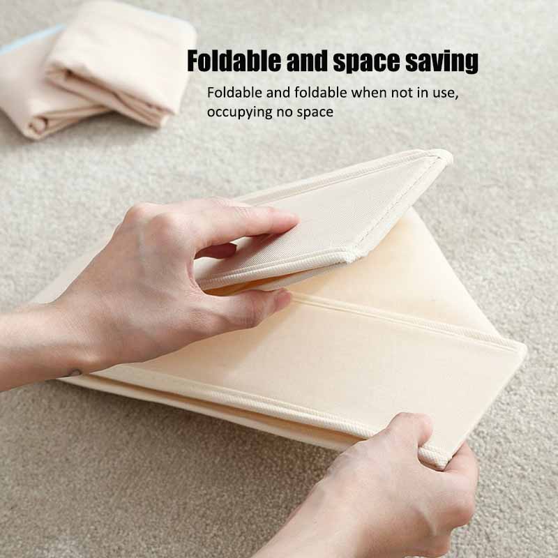 24-Compartment Drawer-Style Storage Box | Fabric Dividers, Deepened Space for Underwear & Socks