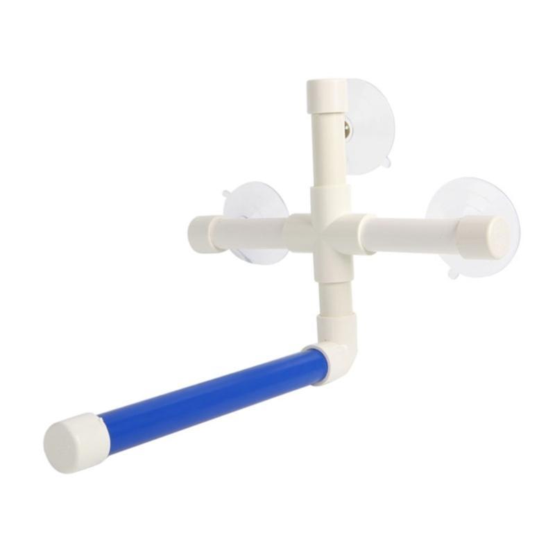 Parrot Bath Perch Bird Show Perches Plastic Standing Rod Rack Suction Cup top sale