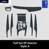 For BMW 5 SERIES 17-22 G30 G31 Car Interior Center Console Transparent TPU Protective Film Anti-scratch Repair Film Accessories