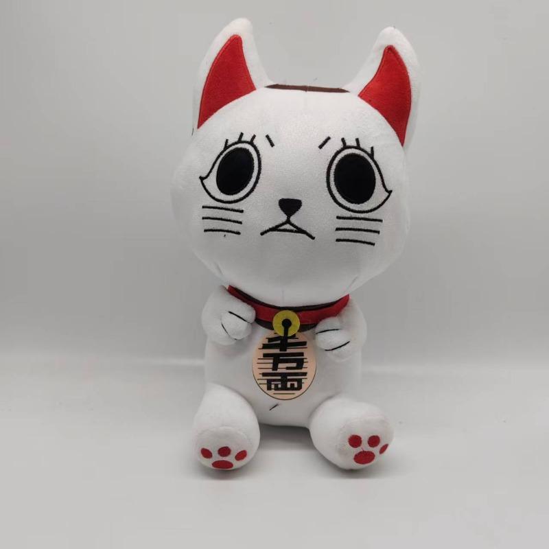 Dandadan Anime Plush Doll Momo Okarun Turbo Granny Cat Chibi Stuffed Toy Soft Figure Gift For Manga Fans Bedroom Decor Collectible Birthday Present 25cm белый