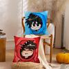 Cartoon Cute OOmz CCrew Anime Pillow Case Square Pillowcase DoubleSided Printing Sofa Cushion Bedroom Bedside PillowCover