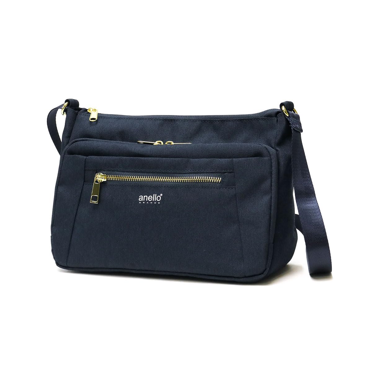 

Shoulder Bag A5 GL GTC4132Z Navy [Anello Grande] Water-Repellent/Multi-Storage