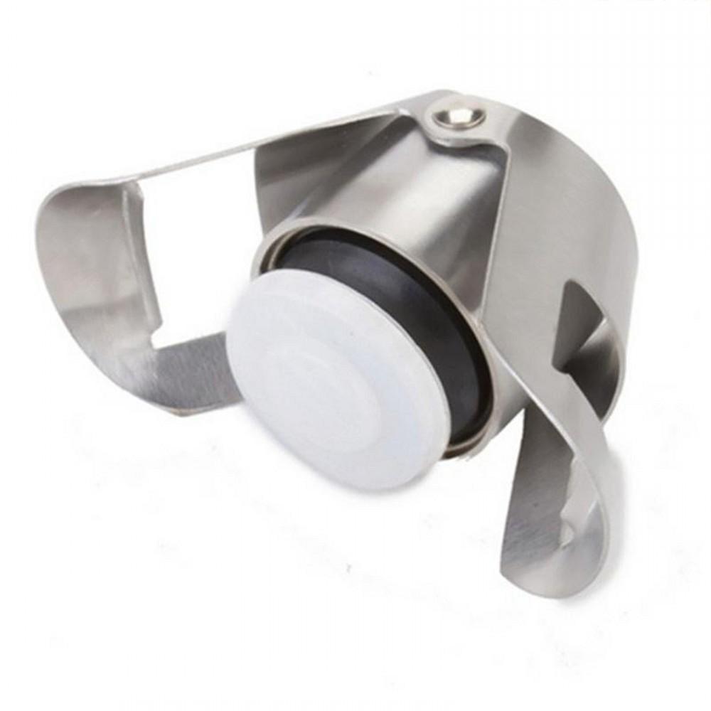 1/2pcs Stainless Steel Wine Bottle Stopper Wine Beer Bottle Cork Plug Sealing Bottle Cap Champagne Sparkling stopper Bar Tools