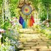 Dream Catchers for Kids, Colorful Rainbow Dream Catcher Decorations for Kids Bedroom Dreamcatcher