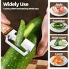 Premium Vegetable Peeler with Wooden Handle and Bottle Opener Stainless Steel Blade Fruit Apple Potato Zucchini Kitchen Tool