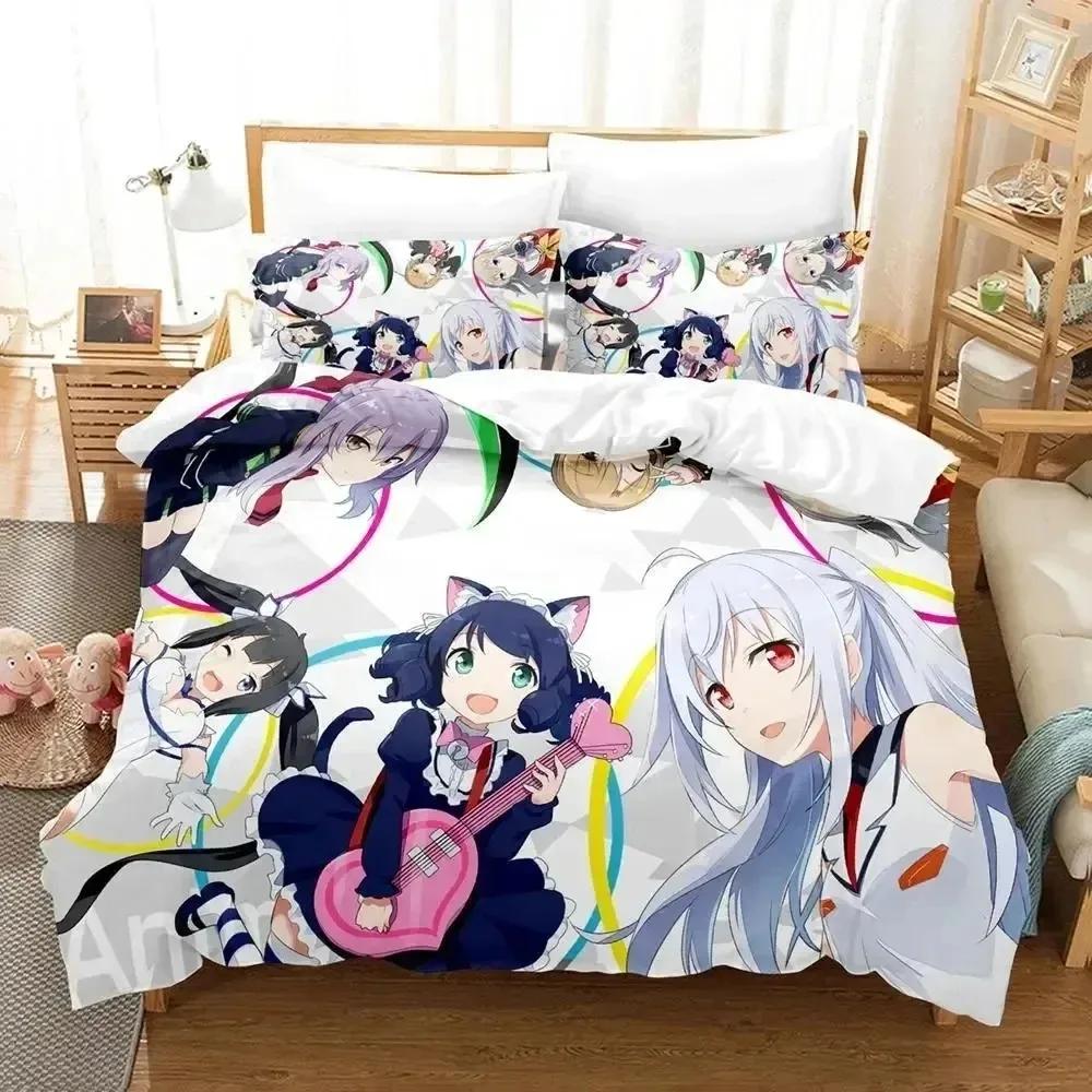 Anime Show By Rock Bedding Set Duvet Cover Bed Set Quilt Cover Pillowcase Comforter king Queen Size Boys Adult Bedding Set
