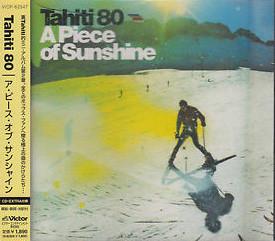 CD TAHITI 80  A Piece Of Sunshine VICP62547 Victor 2003 Japan ObiRock Used