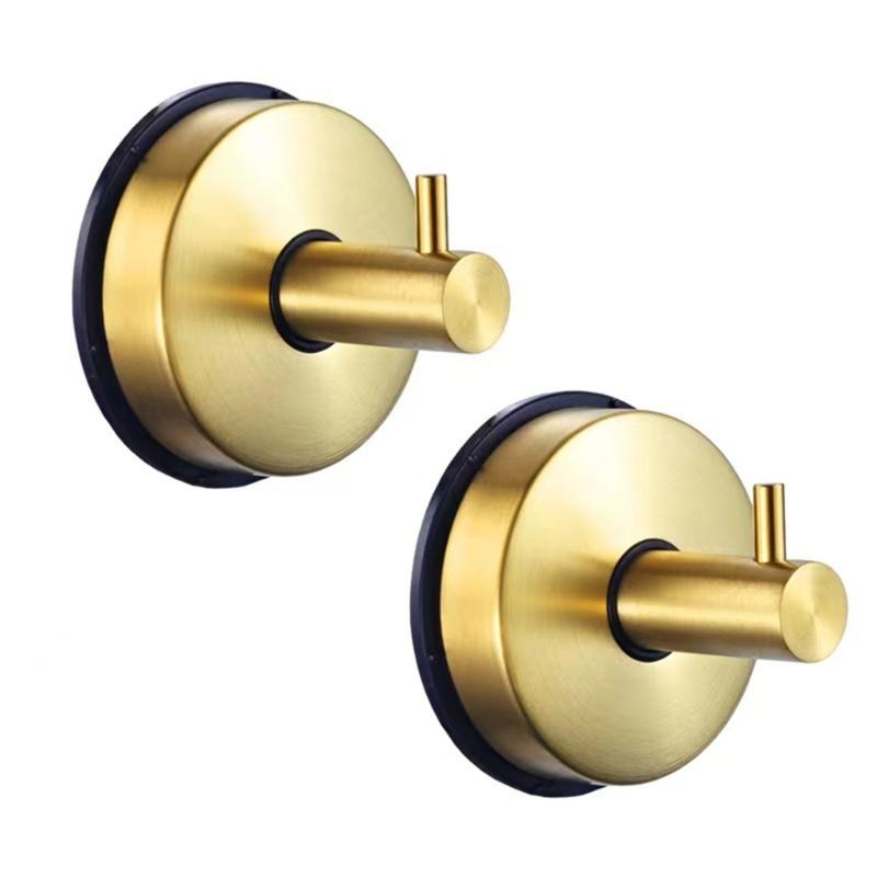 Strong Suction Cup Hook for Holiday Wreaths Bathroom Kitchen Waterproof Stainless Steel Wall Hangers