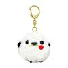 Amuse AMUFUN Plush Toy Fukufuku Shima Long-tailed Mascot Keychain Shima-chan Red Fruit White XS