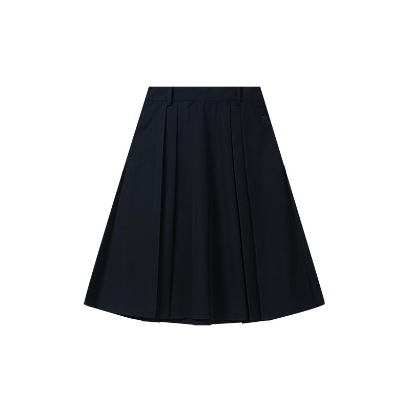 FILA Heritage Simple Fashion Versatile Casual Skirt Women skirts Sky-Blue F11W638303FDB M