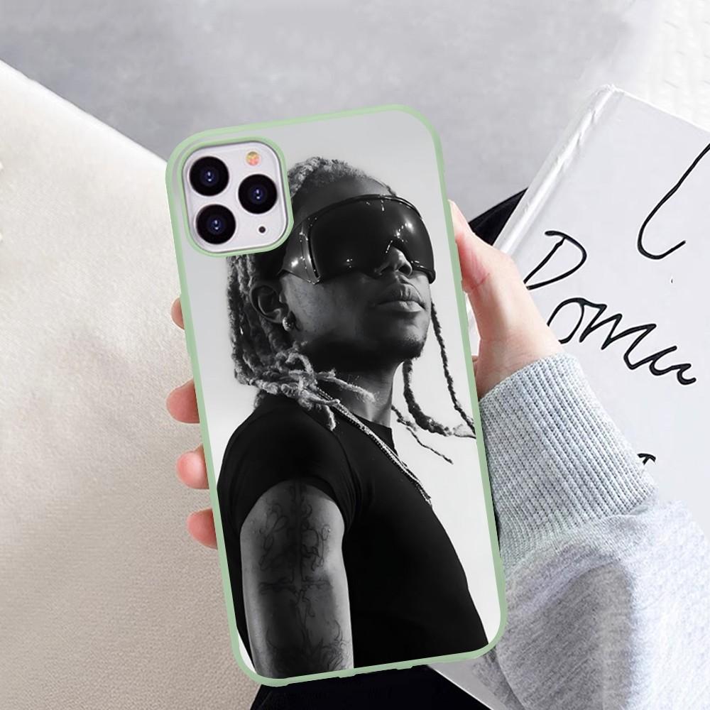 

D-Destroy Lonely Lone Phone Case for iPhone 14 11 12 13 Mini Pro Xs Max 8 7 6 6S Plus X XR Solid Candy Color Case iphone 7 or 8
